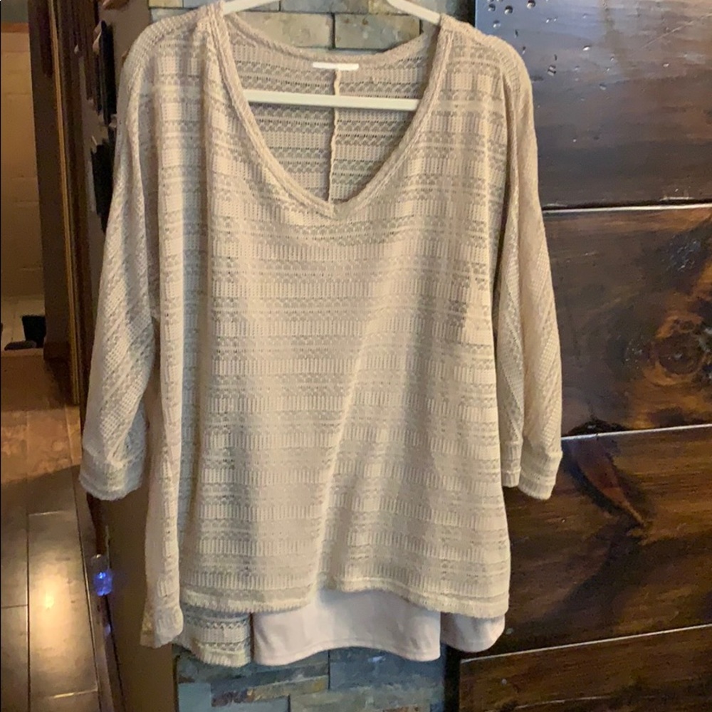 2-piece layered top. Never worn